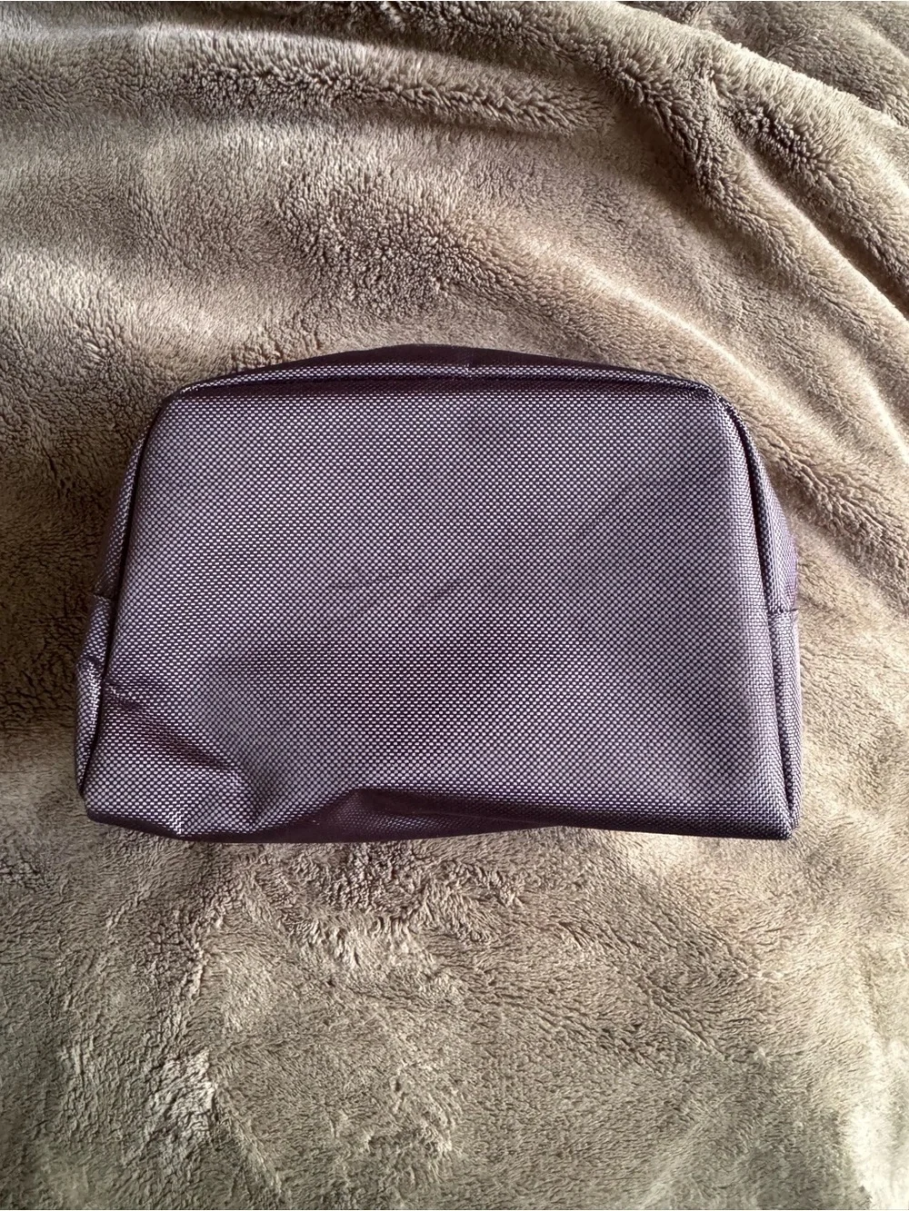 Tumi Delta Nylon Pouch Travel Toiletry Bag Case Black Bag